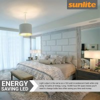 Sunlite 41135-Su Led A19 Super Bright Light Bulb, Dimmable 14 Watt (100W Equivalent), 1500 Lumens, Medium (E26) Base, Ul Listed, 12 Count, 6500K Daylight, 12 Count