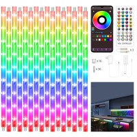 Hedynshine Led Lights For Bedroom 100Ft, 40Key Remote Control Rgb Strips, Colorful With Music Sync Smart Led Strip Lights, Led Wireless Light Strips For Bedroom Wifi Work For Alexa,Google Home