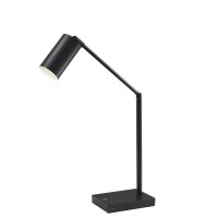 Adesso 4274-01 Colby Led Desk Lamp, 15.5-32.5 In., 9W Integrated Led, Black Painted Metal Finish, 1 Table Lamp