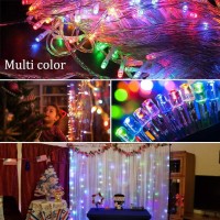 Fairy Curtain Lights304 Led 98Ftx98Ft 30V 8Modes Safety Window Lights With Memory For Home Wedding Christmas Party Family Pat