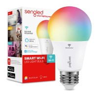 Sengled Smart Light Bulb, Color Changing Light Bulb, Wifi Light Bulbs No Hub Required, Smart Bulbs That Work With Alexa & Google Home, Smart Led A19 Rgb Light Bulbs, 1 Pack