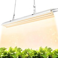 Monios-L Led Grow Light,Indoor Growing Lights For Seedlings,T5 2Ft 30W Full Spectrum,High Output Hanging Plant Grow Lamp For Hydroponics, Flowering, Fruiting