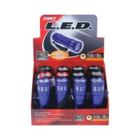 Flashlght Alum Led Asst (Pack Of 12)