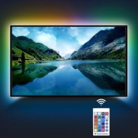 Led Tv Backlight Kit With Remote, 9.9Ft Suitable For 40-65 Inch Tv -16 Colors 4 Dynamic Lighting Effects, Bias Lighting For Hdtv