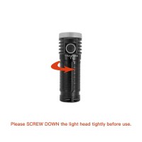 Thrunite T1 Magnetic Tailcap Edc Flashlights Usb Rechargeable Flashlight Stepless Dimming 1500 Lumens Xhp50 Cool White Led Fl