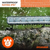 Sylvania - Slim 12 Inch Led Light Bar - Lifetime Limited Warranty - Spot Light 4000 Raw Lumens - Waterproof Off Road Driving Work Light, Truck, Car, Boat, Atv, Utv, Suv, 4X4 (1 Pc)