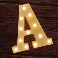 Mumuxi Marquee Light Up Letters | Battery Powered Led Letters Lights Alphabet | Marquee Letters With Lights For Party Wedding Birthday Christmas Home Bar Decoration Lighted Letters (A)