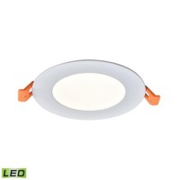 Mercury 4-Inch Round Recessed Light In White - Integrated Led