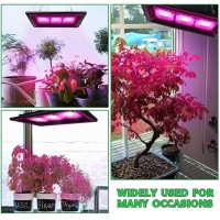 Bozily 450W Hanging Grow Light, Full Spectrum Led Refugium Plant Light With Stand And Switch, Ip67 Waterproof Grow Lights For Outdoor Indoor Plants, Seeding Veg Bloom Greenhouse