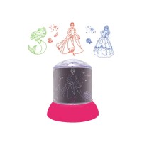 Lexibook Nlj030Dp Nightlight Luminous Projections On The Ceiling Disney Princess Icons Kids Bedroom Lamp Colour Decorative L