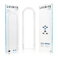 Luxrite U Bend Led Tube Light, T8 T12, 18W (32W Equivalent), 3000K Soft White, 2000 Lumens, Fluorescent Light Tube Replacement, Direct Or Ballast Bypass, Dlc And Etl Listed, G13 Base (4 Pack)