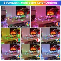 Mlambert 99Ft Rope Lights Outdoor 18 Colors 300 Leds 7 Modes Rgb Fairy String Light With Remote Timer Multicolor Halloween C