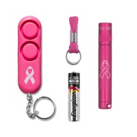 MagLite Solitaire LED flashligh with the Sabre Personal Alarm with keyring The Solitaire features the classic look of our original Solitaire flashlight introduced in 1988 It works in the same simple way just twist the head to turn on turn off and focus sp