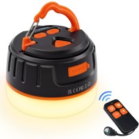 Sinvitron Led Camping Lantern Rechargeabletent Lights With Remote Control1000Lm Up To150H Running5200Mah Camping Light Emerg