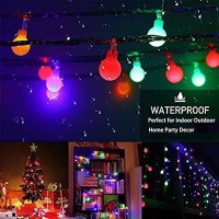 Omika 18 Colors Globe Room Lights, 165Ft 50Led String Lights Bedroom Usb Plug In, Indoor String Lights Hanging For Classroom Decor Christmas Easter Camping Dorm Tapestry Birthday Garden Patio Party