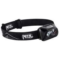 Petzl Actik Core Headlamp Rechargeable Compact 450 Lumen Light With Red Lighting For Hiking Climbing And Camping Black