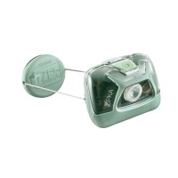 Petzl, Zipka Compact Headlamp With 300 Lumens And Retractable Cord For Hiking And Camping, Green