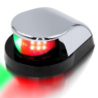 Obcursco Boat Navigation Lights, Marine Led Navigation Light, Boat Led Bow Light. Ideal For Pontoon, Skiff, And Small Boat