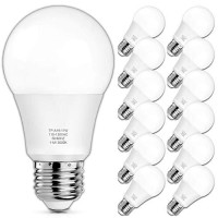 Maxvolador A19 Led Light Bulbs, 100 Watt Equivalent Led Bulbs, 3000K Soft White, 1100 Lumens, Standard E26 Medium Screw Base, Cri 85+, 25000+ Hours Lifespan, No Flicker, Non-Dimmable, Pack Of 12