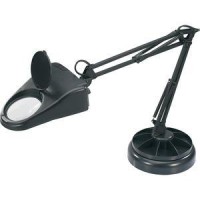 Architectstyle magnifier lamp features a 3diopter glass lens that magnifies items by 175 percent to give you an upclose and enhanced view of your items Tall adjustable design offers a maximum height of 3112 and the threepoint arm with tension springs prov