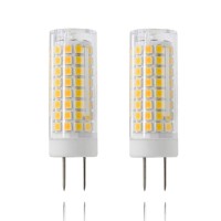 Syxkj Gy8.6 Led Bulb, 7W G8 Led Lamps, 75W Halogen Bulb Replacement, G8/Gy8.6 Bi-Pin Base G8 Light Bulbs, Ac120V 750Lm, Under Cabinet Counter Light, 2Pack (Warm White 3000K)