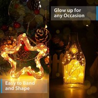 Ariceleo Usb Led Fairy String Light, 1 Pack Copper Wire Fairy Lights For Indoor, Bedroom Festival Christmas Wedding Party Patio Decorative Window With Usb Interface (33Ft10M,Warm White)