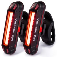 Bike Tail Light 2 Packs Usb Rechargeable Led Bicycle Rear Light Ultra Bright Waterproof Bike Light For Cycling Safety Redg