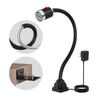 Xinyiqi Led Work Light,Ip65 Water Proof Flexible Gooseneck Lamp, Led Light Gooseneck 900 Lumen For Lathe Milling, Drill Press, Industrial Lighting