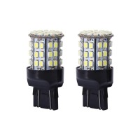 Multifunction Lamp Bulbs,2Pcs Universal Super Bright 7440 64-Smd White 6000K Trailer Turn Signal Backup Reverse Led Bulb Light