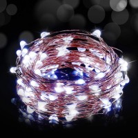 Ariceleo Usb Led Fairy String Light, 1 Pack Copper Wire Fairy Lights For Indoor, Bedroom Festival Christmas Wedding Party Patio Decorative Window With Usb Interface (16Ft./5M,Cool White)