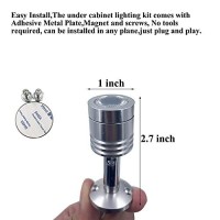 Taysing Led Mini Spotlight Indoor Picture Lights Artwork Lighting Art Lights For Painting Picture Jewelry Showcase Model Display Under Cabinet Lighting(Soft White 2700K)