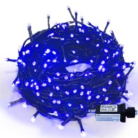 Orange Lights Halloween - 320 Leds 35M/115Ft 8 Modes End-To-End Plug In Outdoor Waterproof Decorative Fairy Twinkle Indoor Tree String Lights For Christmas/Hallowmas/Thanksgiving Day/All Saints' Day