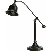 Transitional Bronze Lamp