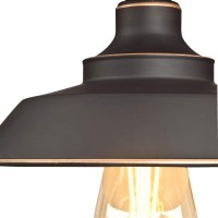 Westinghouse Lighting 6370100 Iron Hill 9Inch Onelight Indoor Semi Flush Mount Ceiling Light Oil Rubbed Bronze Finish With H