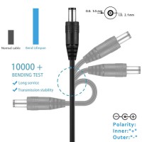 Qanxun 12V 2A Power Adapter with Switch & 5