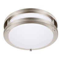 Drosbey 36W Led Ceiling Light Fixture, 13In Flush Mount Light Fixture, Ceiling Lamp For Bedroom, Kitchen, Bathroom, Hallway, Stairwell, Super Bright 3200 Lumens, 5000K Daylight White