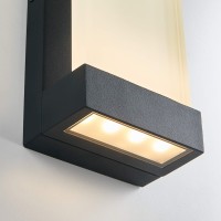 Artika Glacier Out-Gl-Onbl Integrated Led Light Black