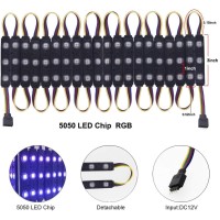 Led Window Lights Led Module Lights Pomelotree Waterproof Storefront Lights Business Decorative Lights 12V 5050 Led Lights For A