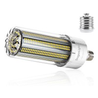 Dragonlight 120W Commercial Grade Corn Led Light Bulb(400 Watt Metal Halide/Hid/Hps Replacement) E26/E39 Large Mogul Base Led Lamp 5000K Daylight 14,400Lm For High Bay Area Lighting