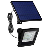 Awanber Solar Powered Lights Outdoor Bright White Light Ip65 Waterproof Auto Dusk To Dawn 350 Adjustable Solar Security Flood L