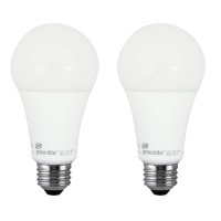 A21 Led Light Bulb, 22W, (150W Equivalent), 2550 Lumens, 3000K Bright White, Dimmable, E26 Medium Base, 120V, Energy Star, (2 Pack)