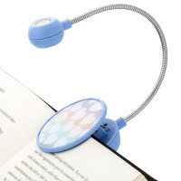 Withit Dabney Lee Clip On Book Light - Hearts - Led Reading Light With Clip For Books, Ebooks, Dimmable, Reduced Glare, Portable, Lightweight, Cute Bookmark Light For Kids & Adults, Batteries Included