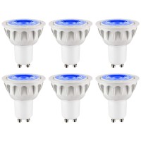 Sunlite Blue Led Par16 120 Volt 3 Watts 25W Equivalent Gu10 Base 15000 Hour Lifespan 40 Degree Beam Angle Party Bulb 6