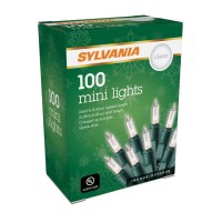 Sylvania 100 Mini Lights Clear