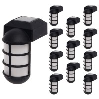 Greenlighting Marina Solar Post Cap Lights Fits 4X4 Nominal Wood Outdoor Solar Powered Post Cap Light, Fence Post, Landscaping, Deck, Garden- Bright Led, Waterproof Nautical Lighting Black 12 Pack