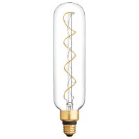 Ge Vintage Style Led Light Bulb 40 Watt Clear Finish T20 Tube Light Bulb 1 Pack