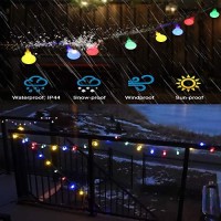 Lyhope Globe String Lights, 100 Led 33Ft Pastel Lights 8 Lighting Modes With Timer, Ul Listed 30V Low Voltage Decorative String Lights For Easter, Patio, Garden, Indoor Decorations (Multi-Color)