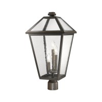 Z-Lite 3 Light Outdoor Post Mount Fixture 579Phxlr-Orb