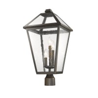 Z-Lite 3 Light Outdoor Post Mount Fixture 579Phxlr-Orb