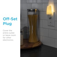 Lights By Night Led Plugin Night Light Manual Onoff Energy Efficient Soothing Perfect For Living Hallway Kids Room Nurs